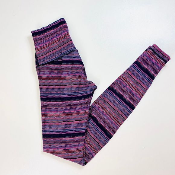 Lululemon Wunder Under Pant (Hi-Rise) purple multicolor - Picture 3 of 12